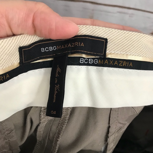 BcbgMaxAzria Tan Career Business Dress Pants - Picture 5 of 7